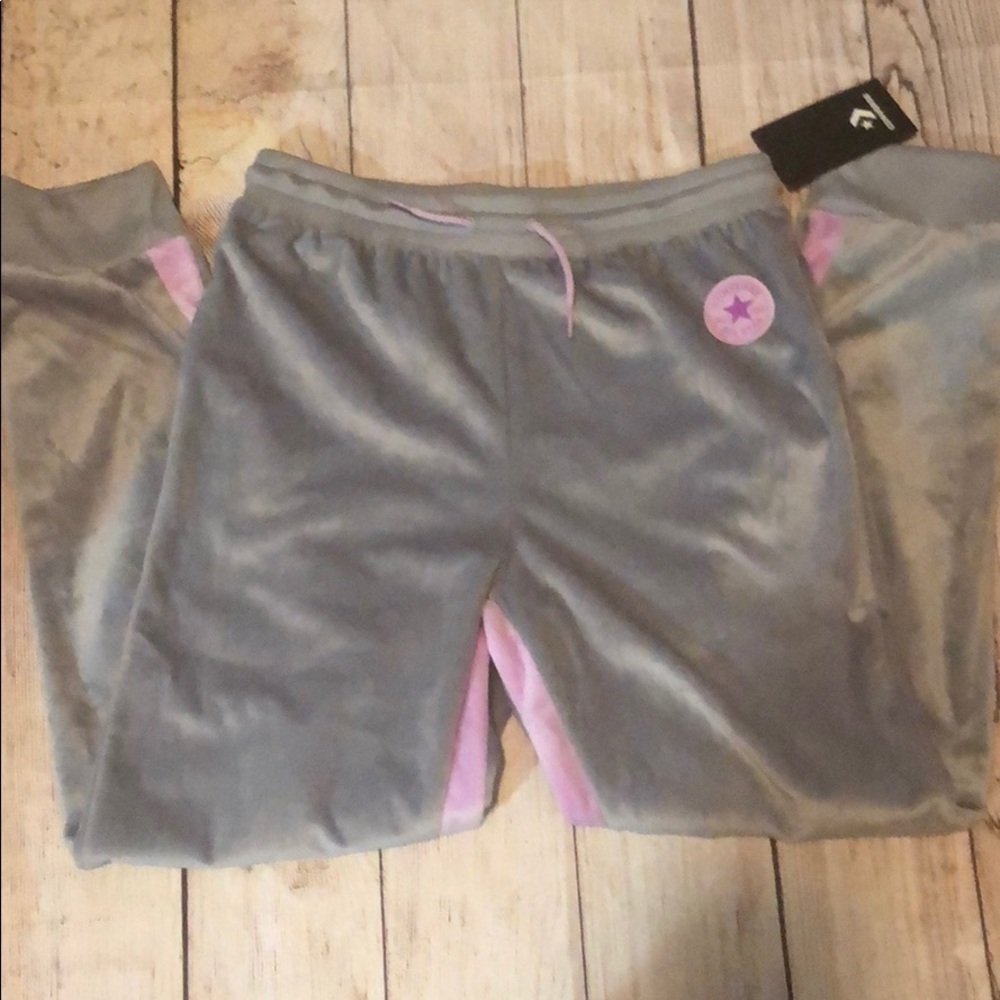Converse‎ velour style track pants